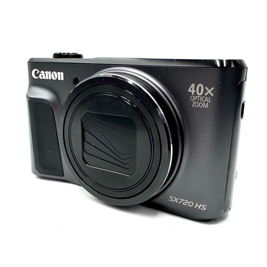動作良好 Canon PowerShot SX720HS ブラック キャノン