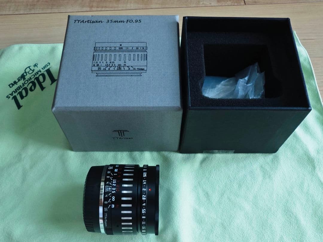 TTArtisan 35mm F0.95 レンズ　FUJI xマウント