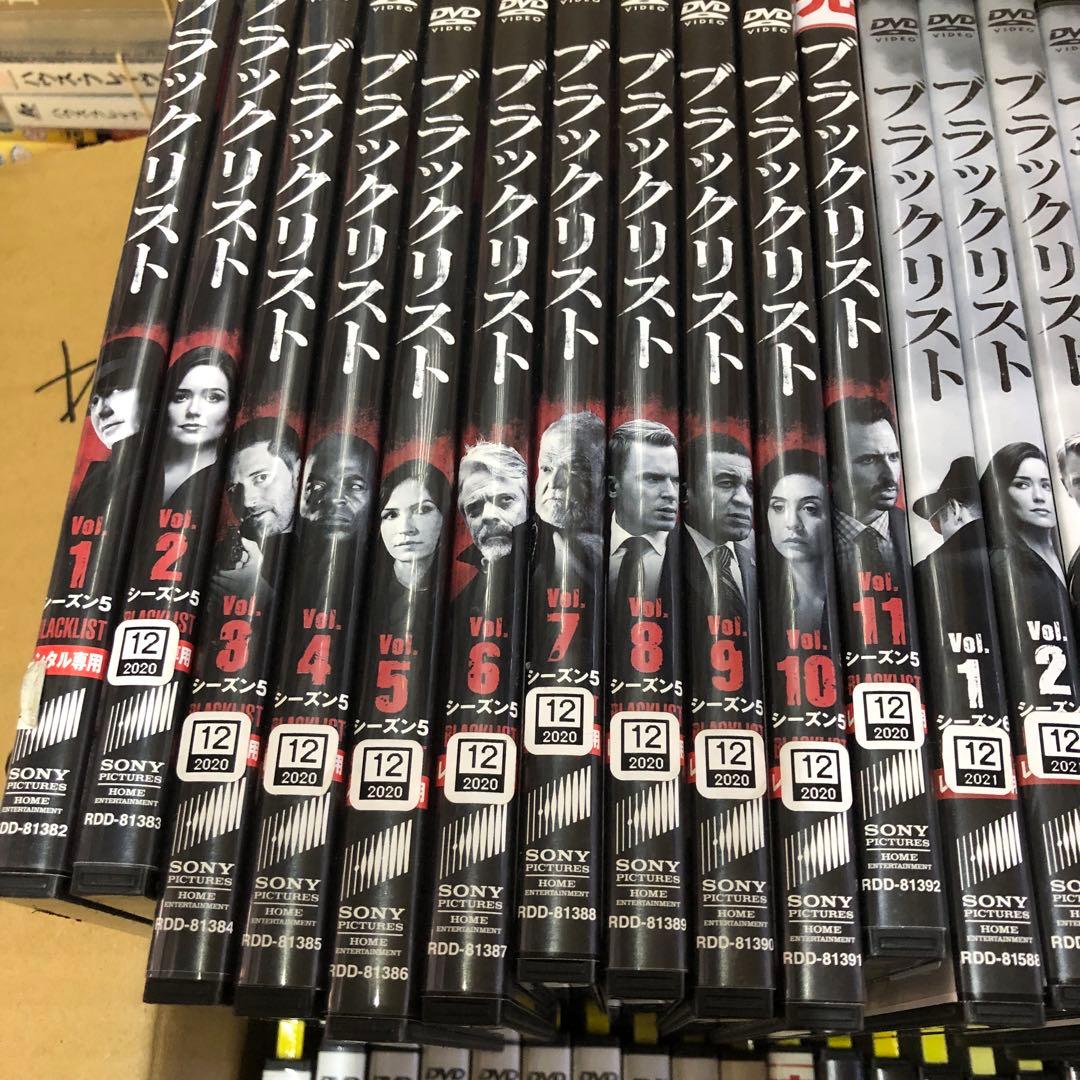 【送料無料】ブラックリスト　シーズン1〜6まで　セット　レンタル落ち DVD