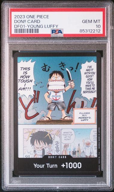 2023 ONE PIECE DON!!カード DF01-Young Luffy