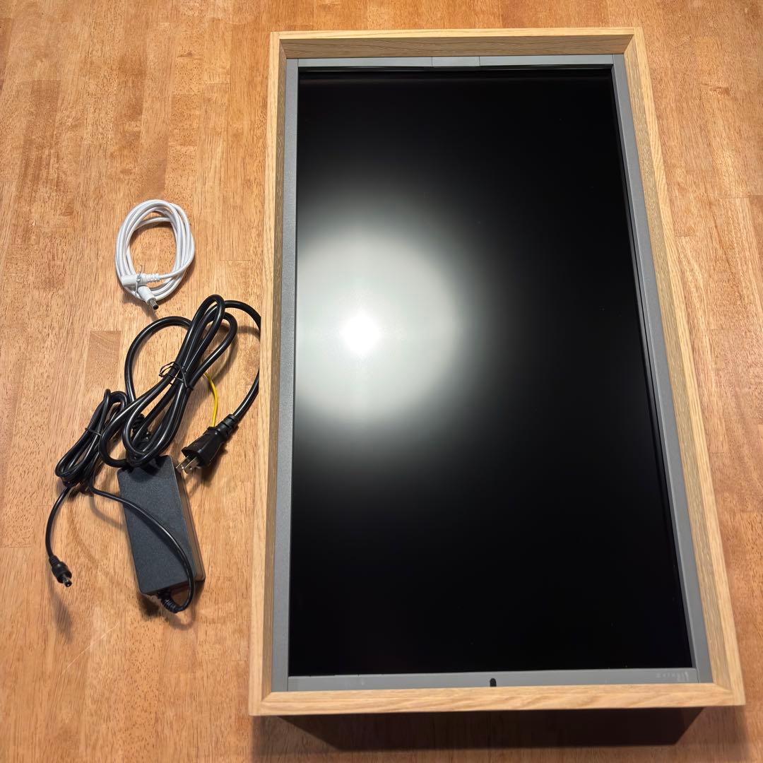 【希少・極美品】Atmoph Window 2 カリモク家具製 木製フレーム