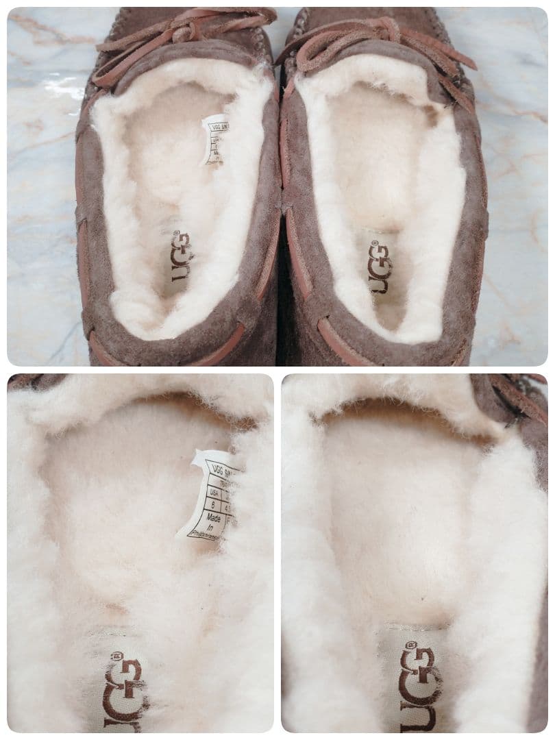 UGG DAKOTA ダコタ 23cm 極美品 モカシン ブラウン