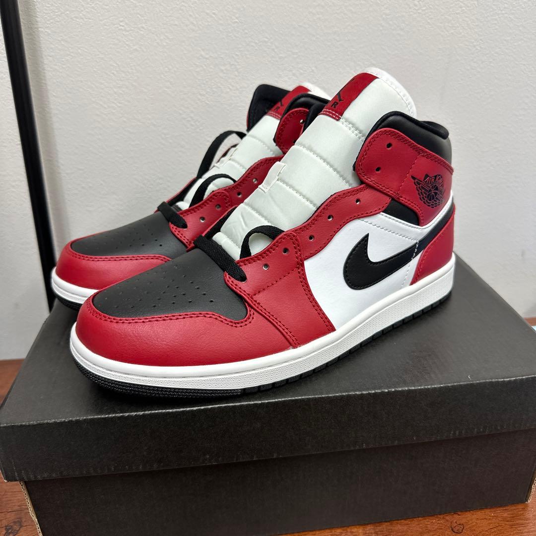 ★極美品★NIKE AIR JORDAN1 MID シカゴ 28cm♪