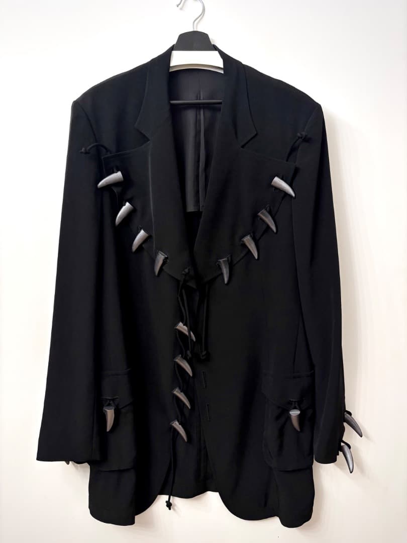 【ほぼ未使用】Yohji Yamamoto トグル釦付ジャケット