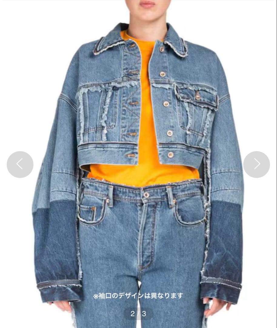 Acne Studios クロップドデニムジャケット