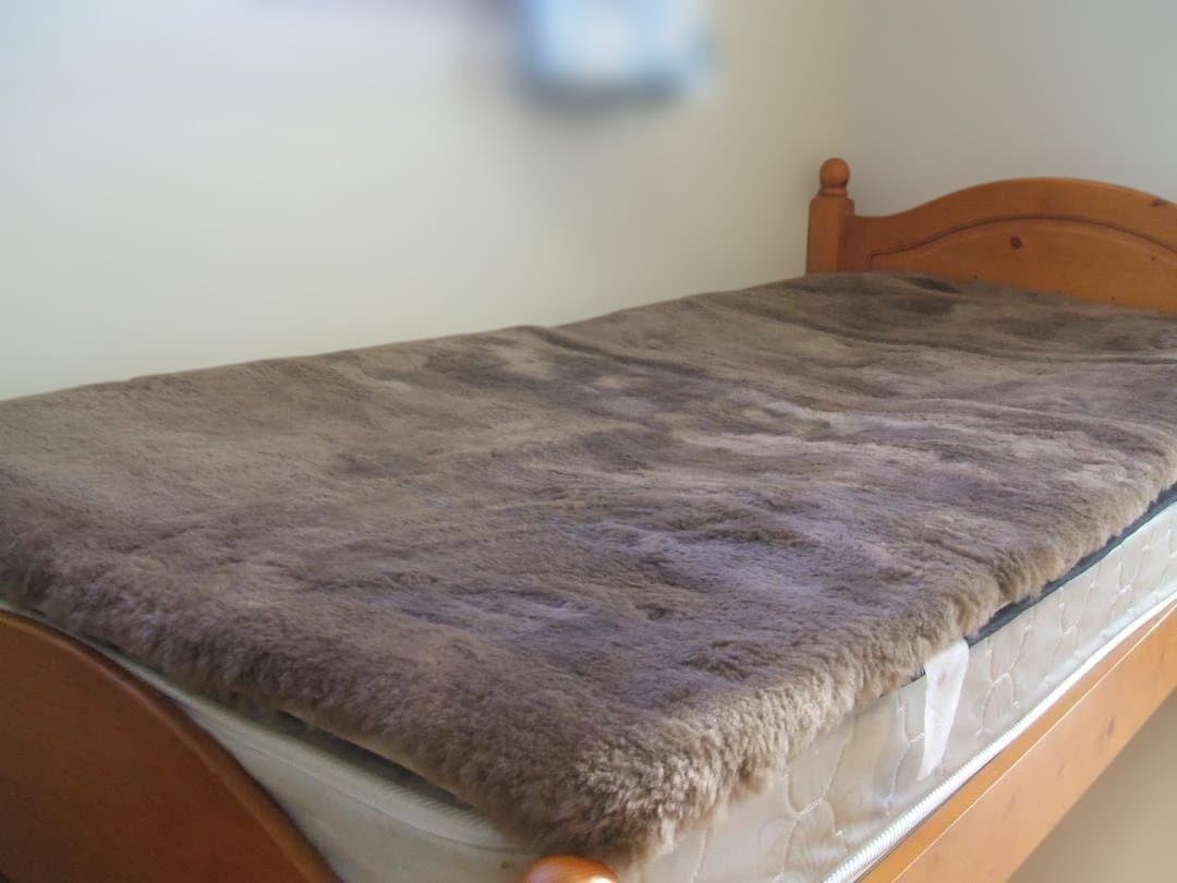 新品＊じぶんまくら日本ムートン製＊毛足３５ミリ＊オーストラリア産＊ムートンシーツ