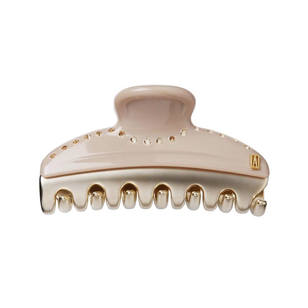 未使用品 アレクサンドル ドゥ パリ 【VENDOME】M クリップ ベージュ