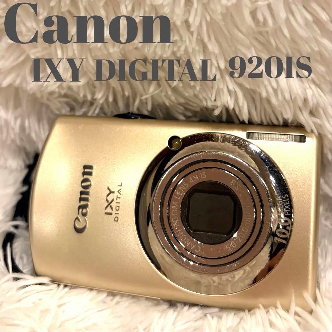 Canon キャノン　IXY DIGITAL 920 IS ゴールド