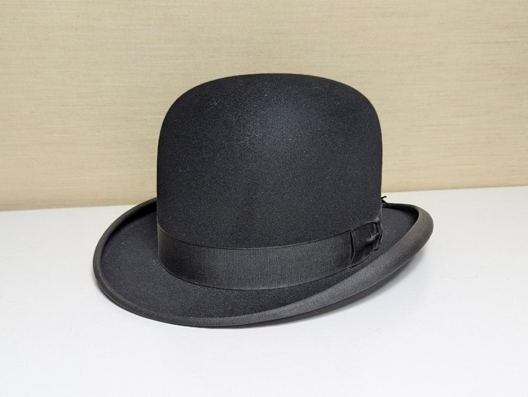 59cm Stetson 20sヴィンテージ ボーラーハット Lサイズ