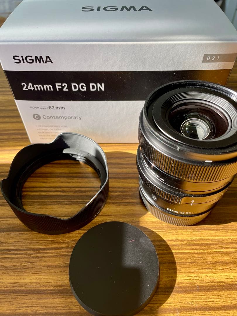 【美品】SIGMA 24mm F2 DG DN Lマウント