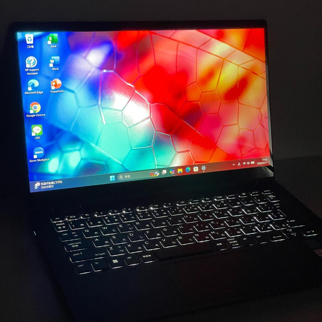 ★美品★HP Dragonfly G2 第11世代i5 16GB ノートPC