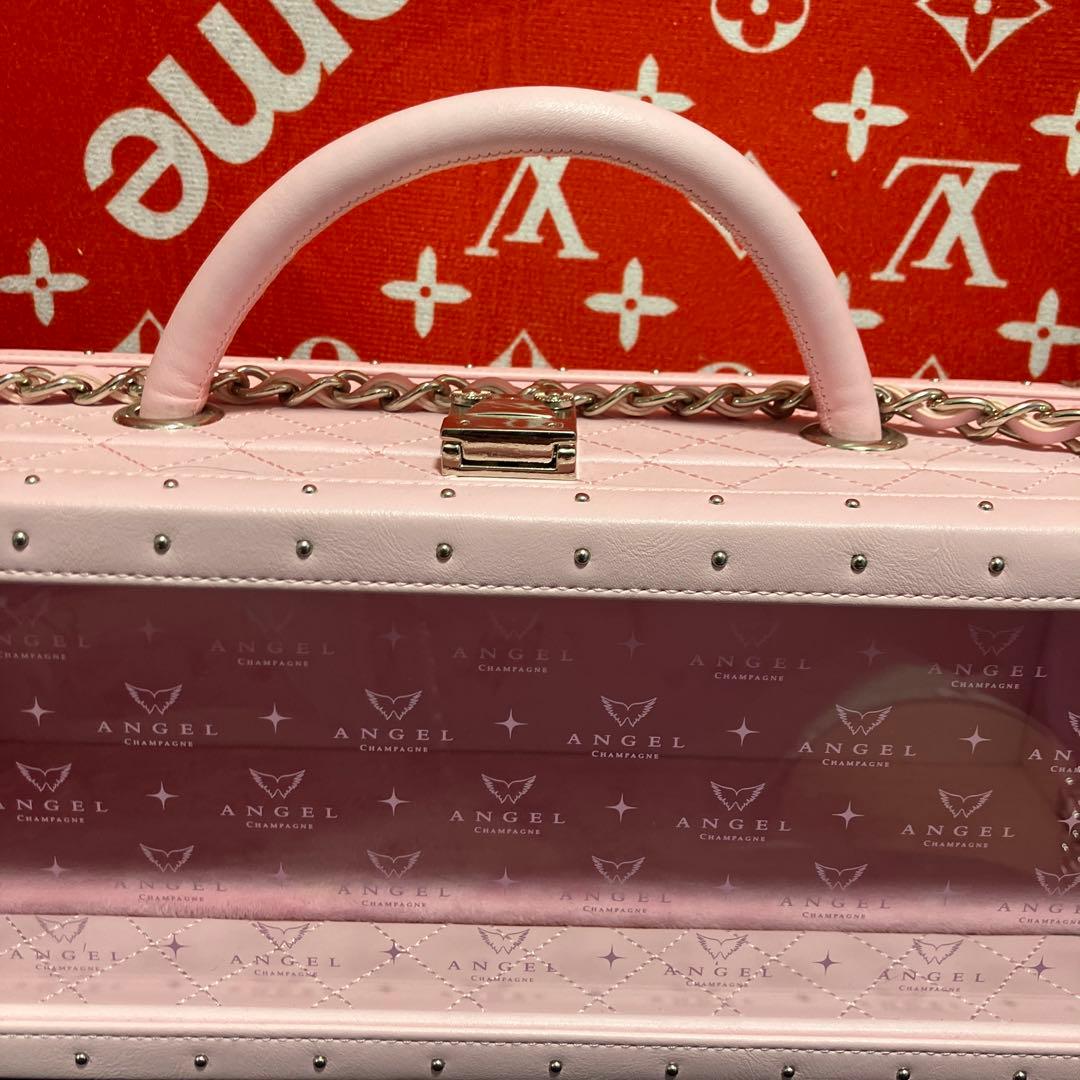ANGELシャンパンケース水色•ベビーピンク•白