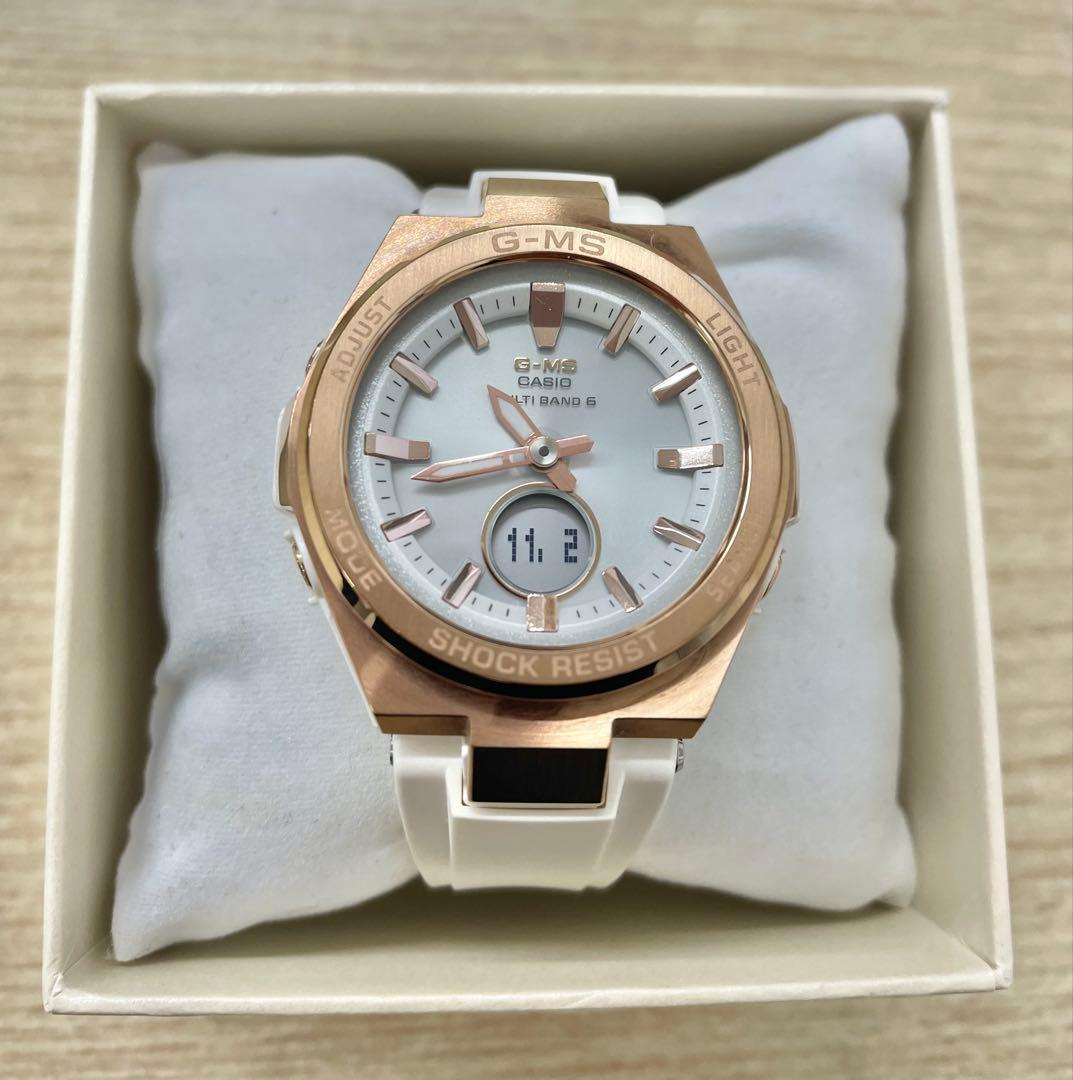 【美品】CASIO BABY-G電波ソーラー MSG-W200G-7AJF