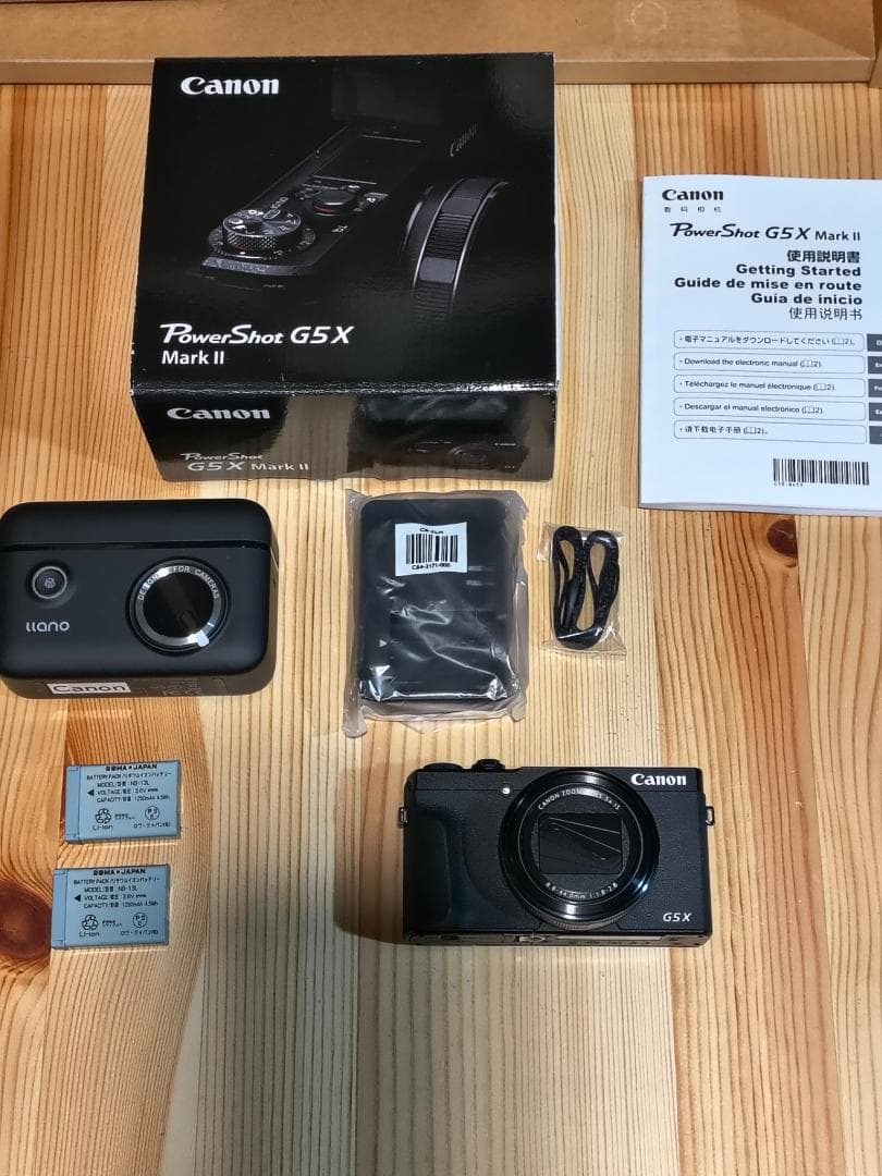 Canon PowerShot G5X Mark II 撮影1277 付属品あり