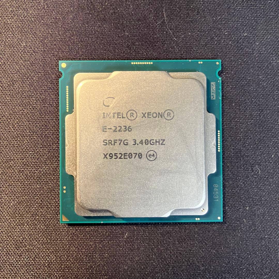 【Intel】Xeon E-2236 CPU 3.40GHz