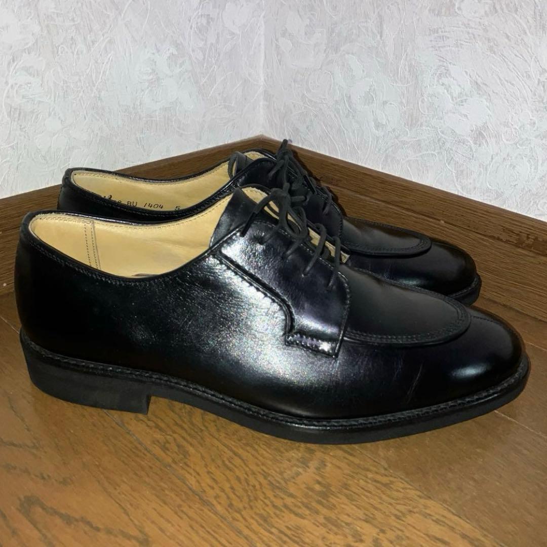 美品BURBERRY バーバリー 革靴 ドレスシューズ ノバチェック25㎝