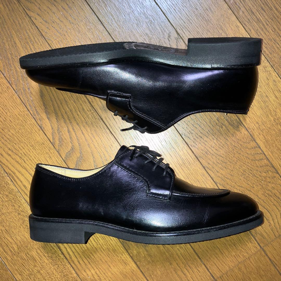 美品BURBERRY バーバリー 革靴 ドレスシューズ ノバチェック25㎝