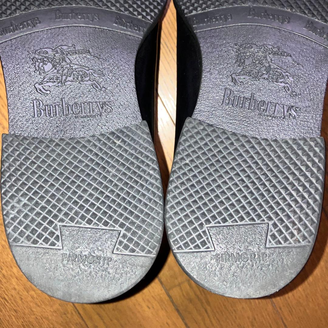 美品BURBERRY バーバリー 革靴 ドレスシューズ ノバチェック25㎝