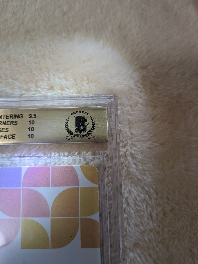 OSICA 鹿目 まどか 直筆サインカード (CV:悠木碧) BGS10 金