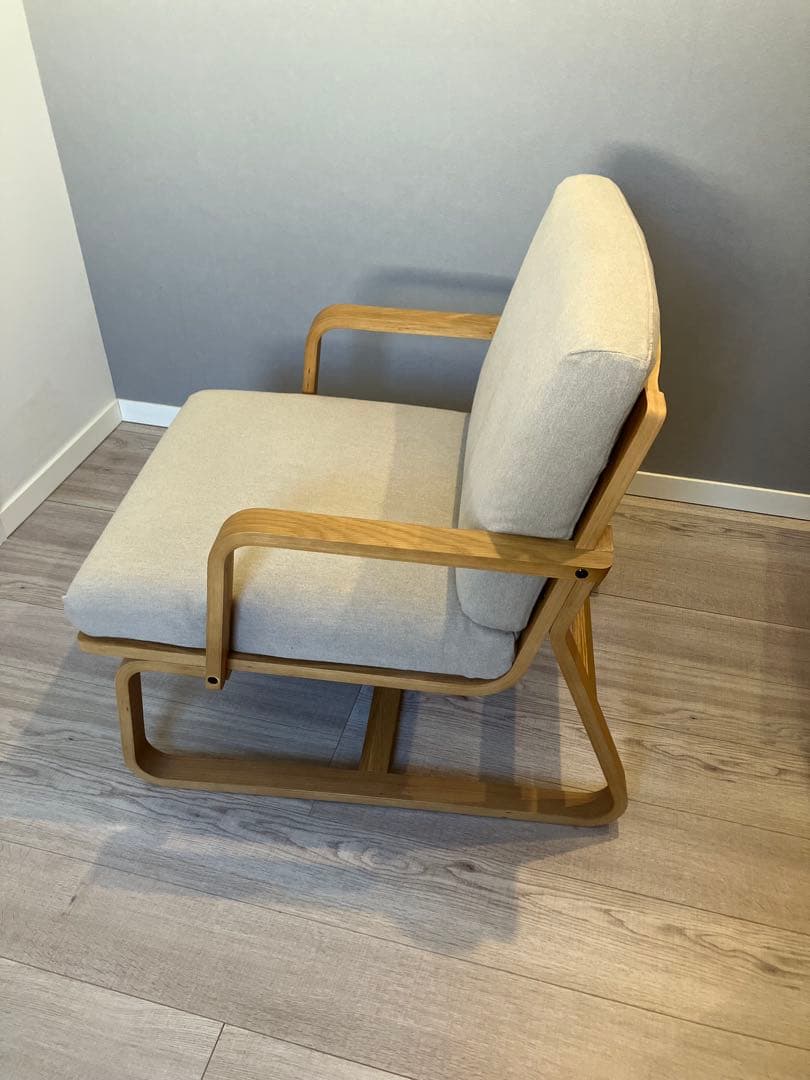 【みい】無印良品 リビングでもダイニングでもつかえるソファチェア