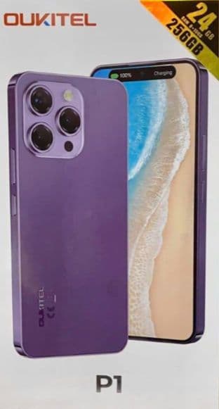 OUKITEL P1本体 パープルほぼ新品