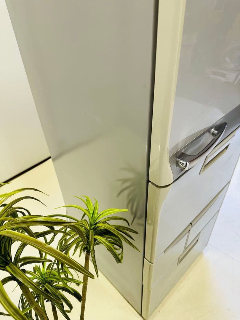 シルバー 4ドアNATIONALノンフロン冷蔵庫　NR-E402U-SH