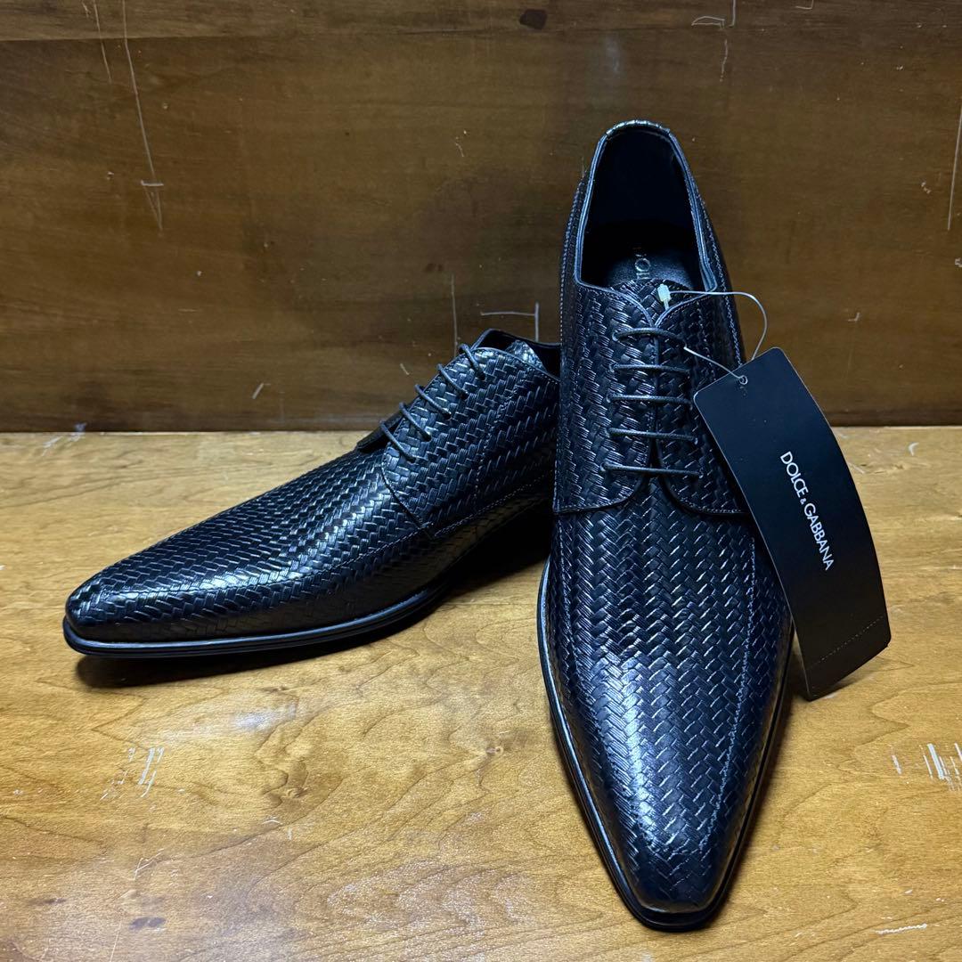未使用 41.5サイズ DOLCE&GABBANA ドレスシューズ