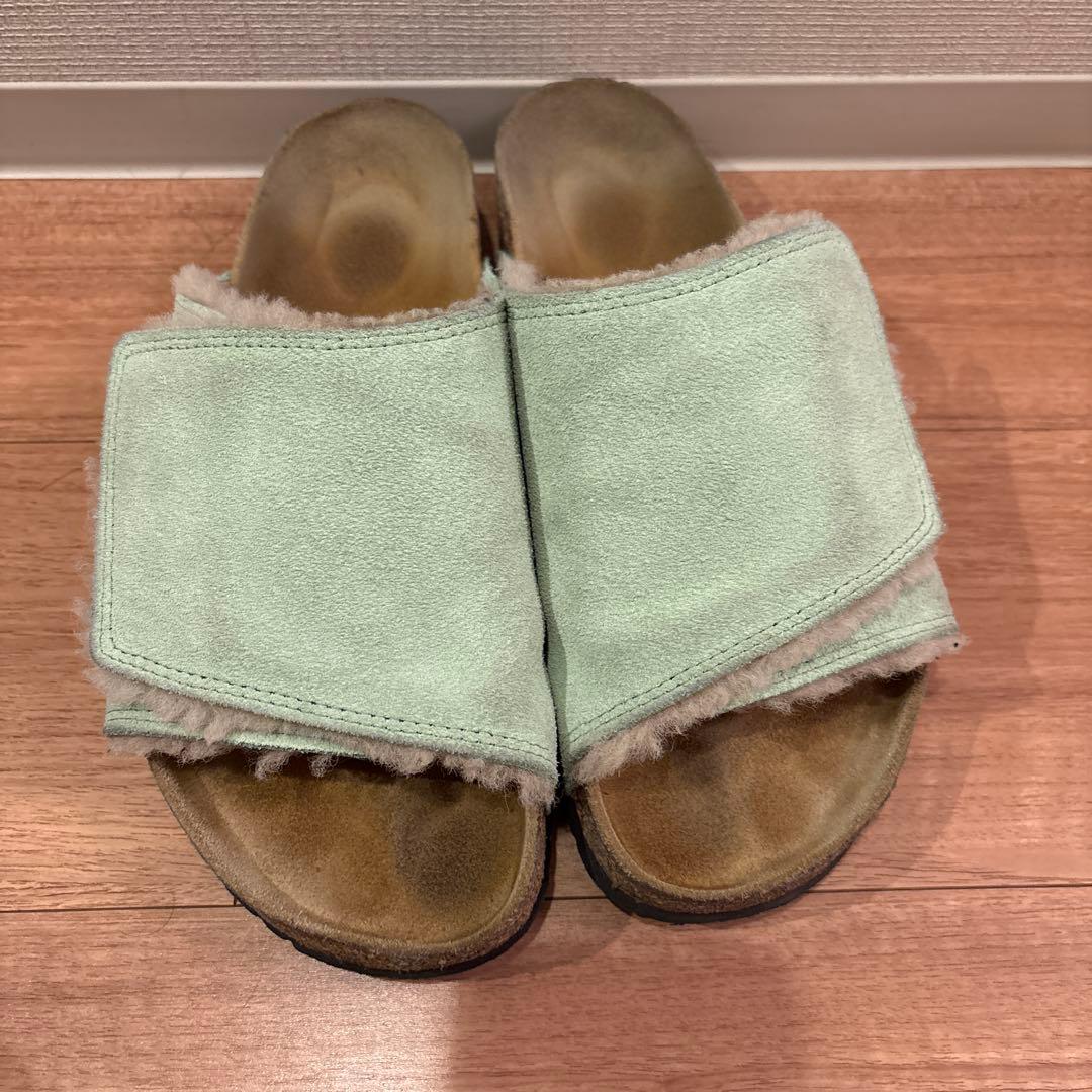 靴 Stussy Birkenstock Solana Green 41