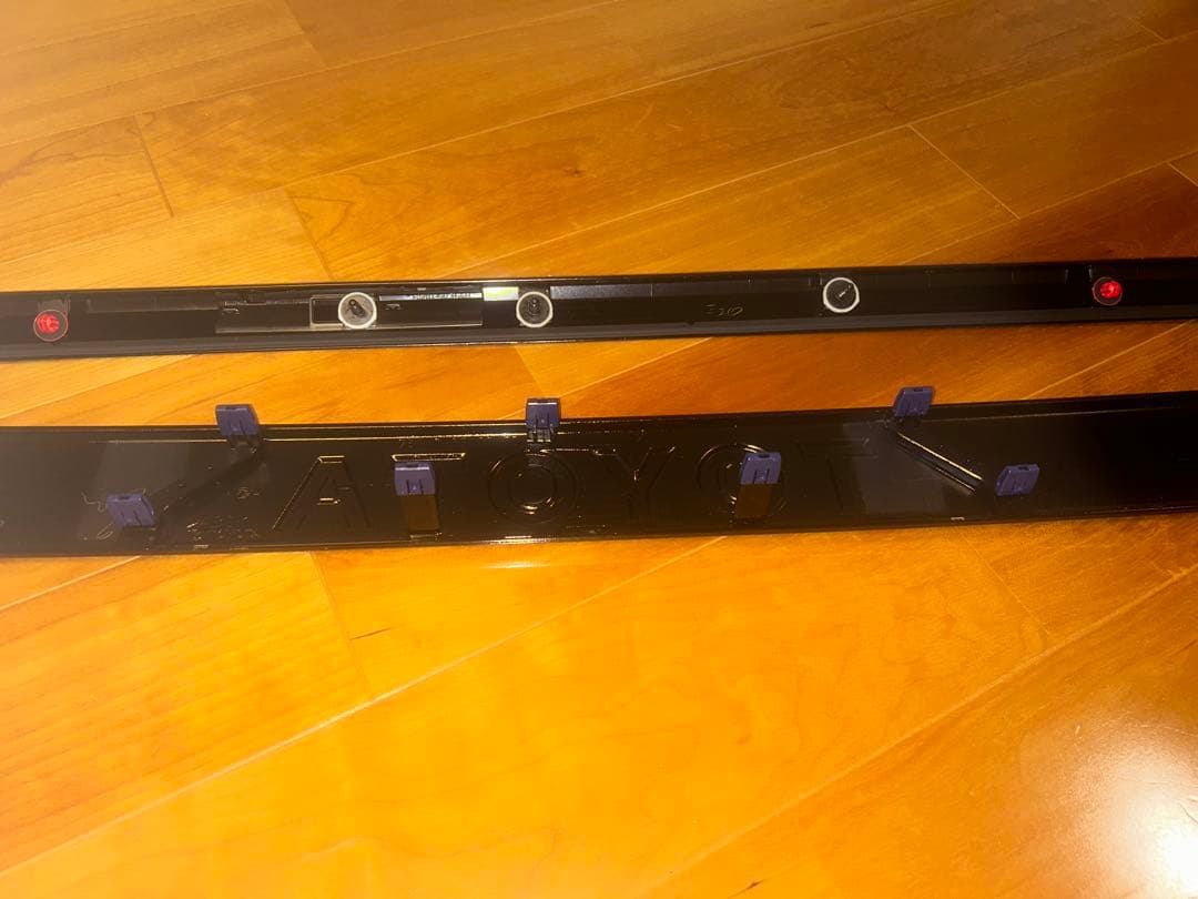 純正部品ランクル250ZX用ボンネットフードモール、バックドアガーニッシュ