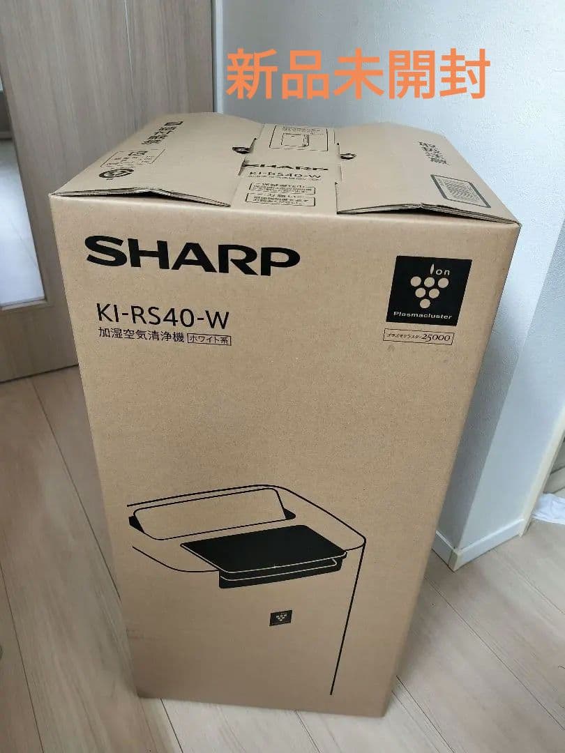 SHARP　加湿空気清浄機　KI-RS40-W