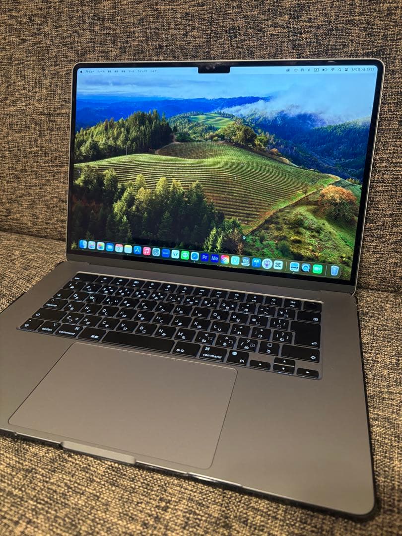 【早い者勝ち　美品】23年 MacBookAir M2 8GB SSD256GB