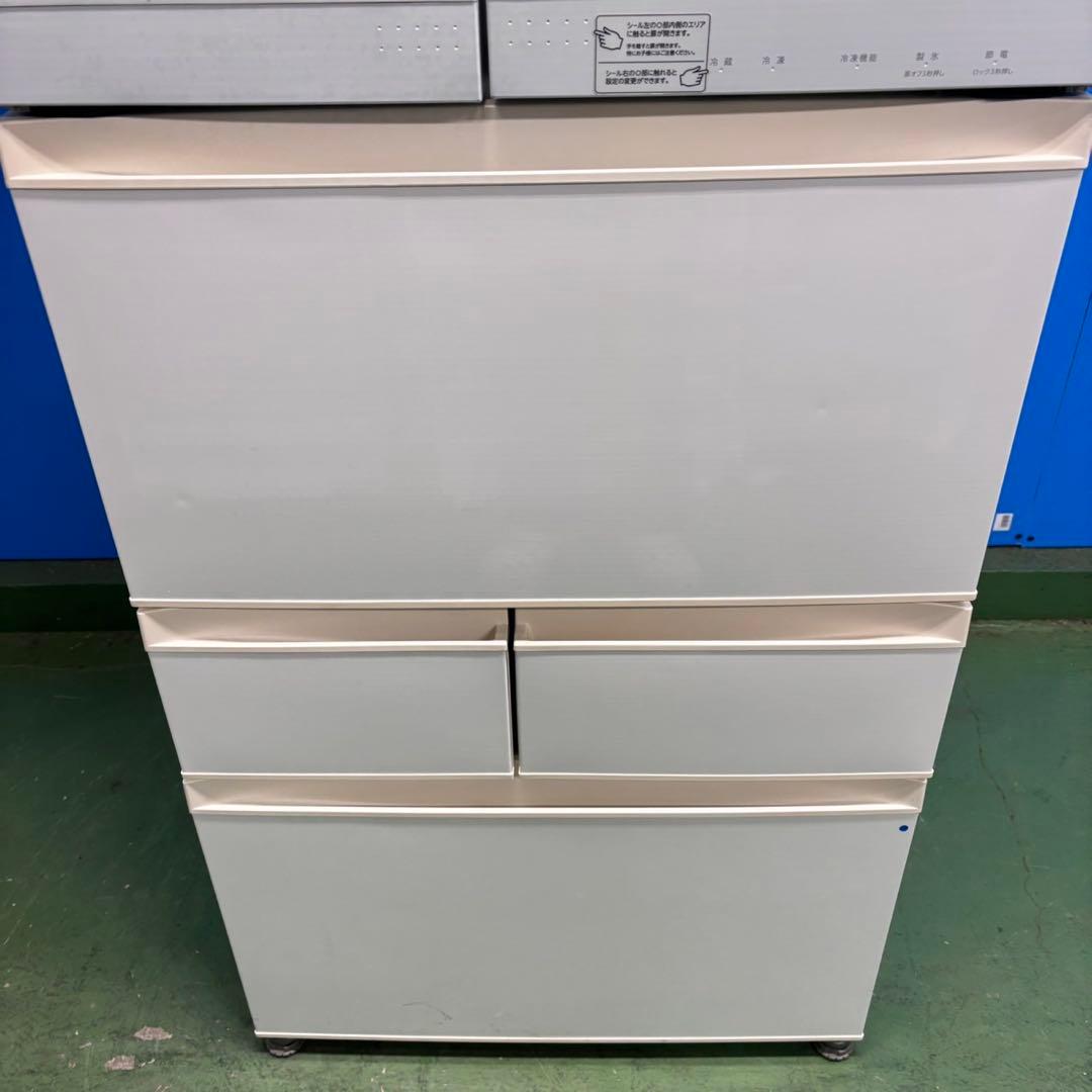 576 東芝大型冷蔵庫　500L強　508L 小型　家庭用　観音開き　自動製氷