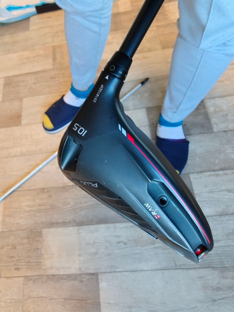 中古　ピン G410 PLUS ドライバー 10.5° S　別途シャフト付き