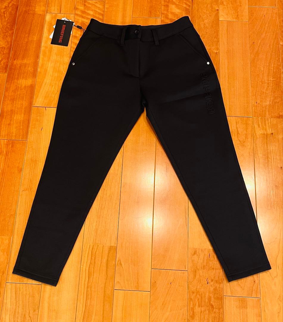 BRIEFING ブラックパンツ スリムフィット