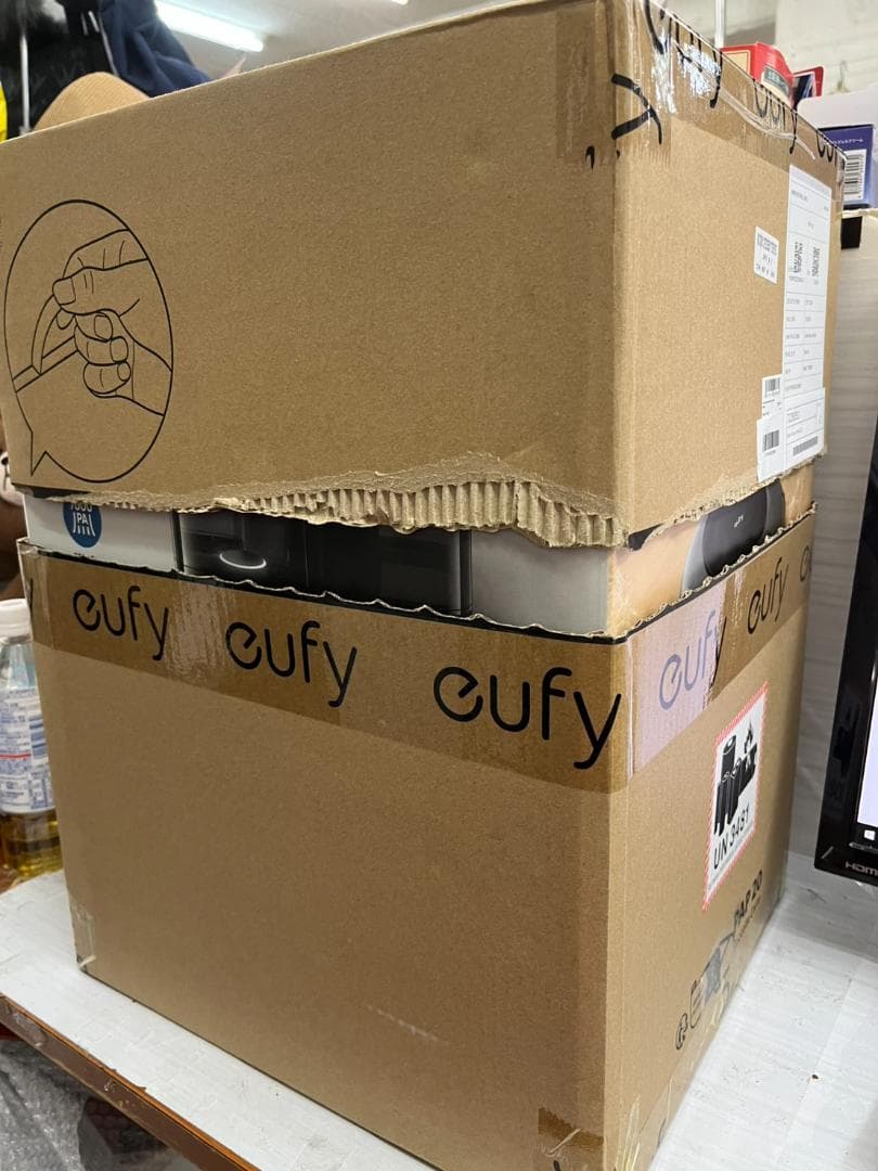 ★美品★ｅｕｆｙ　omni　ｃ２０　ユーフィー　ロボット掃除機　回転モップ