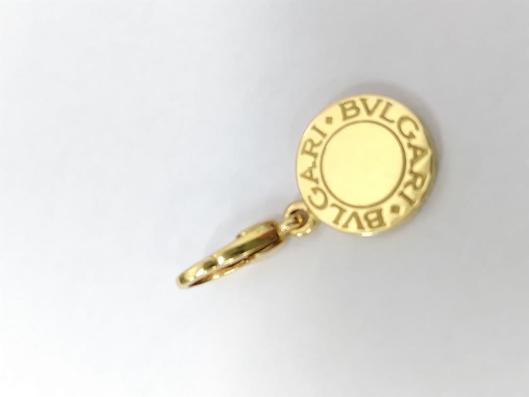 ま*ん様 BVLGARIブルガリブルガリ 750刻印 K18 チャーム　オニキス