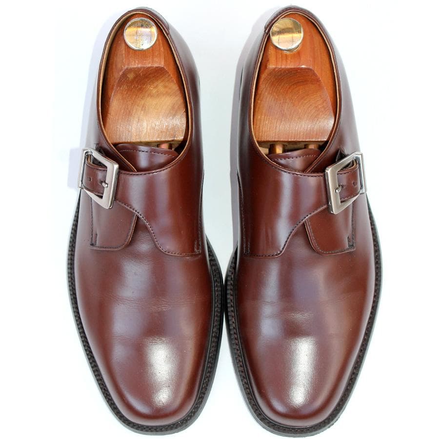 REGAL リーガル モンクストラップ ドレスシューズ ビジネス ブラウン