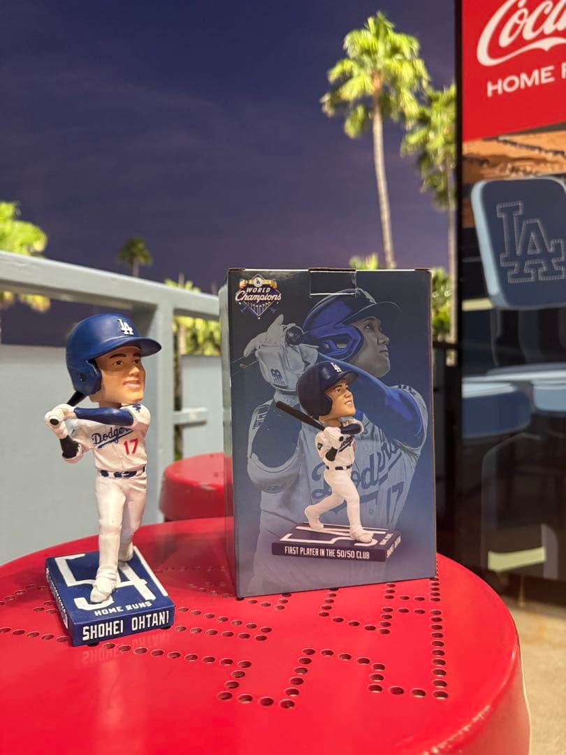 シ*猫様 【即日発送可能】大谷翔平　ボブルヘッド　バッター50/50記念　8/2