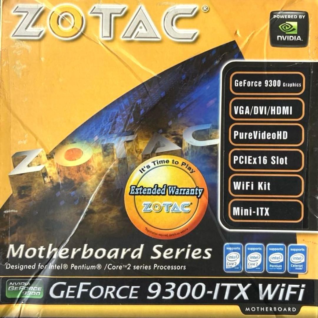 ジャンク ZOTAC GeForce 9300-ITX WiFi マザーボード