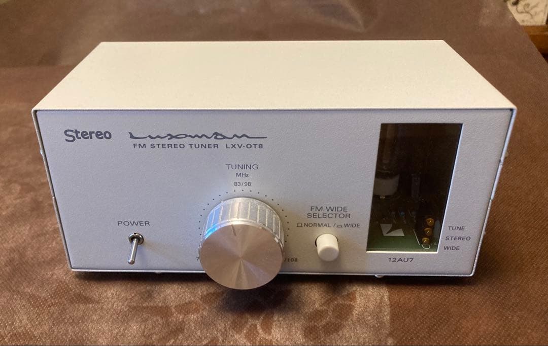 ラックスマンFMチューナー　lxv-ot8　ステレオムック　完成品　luxman