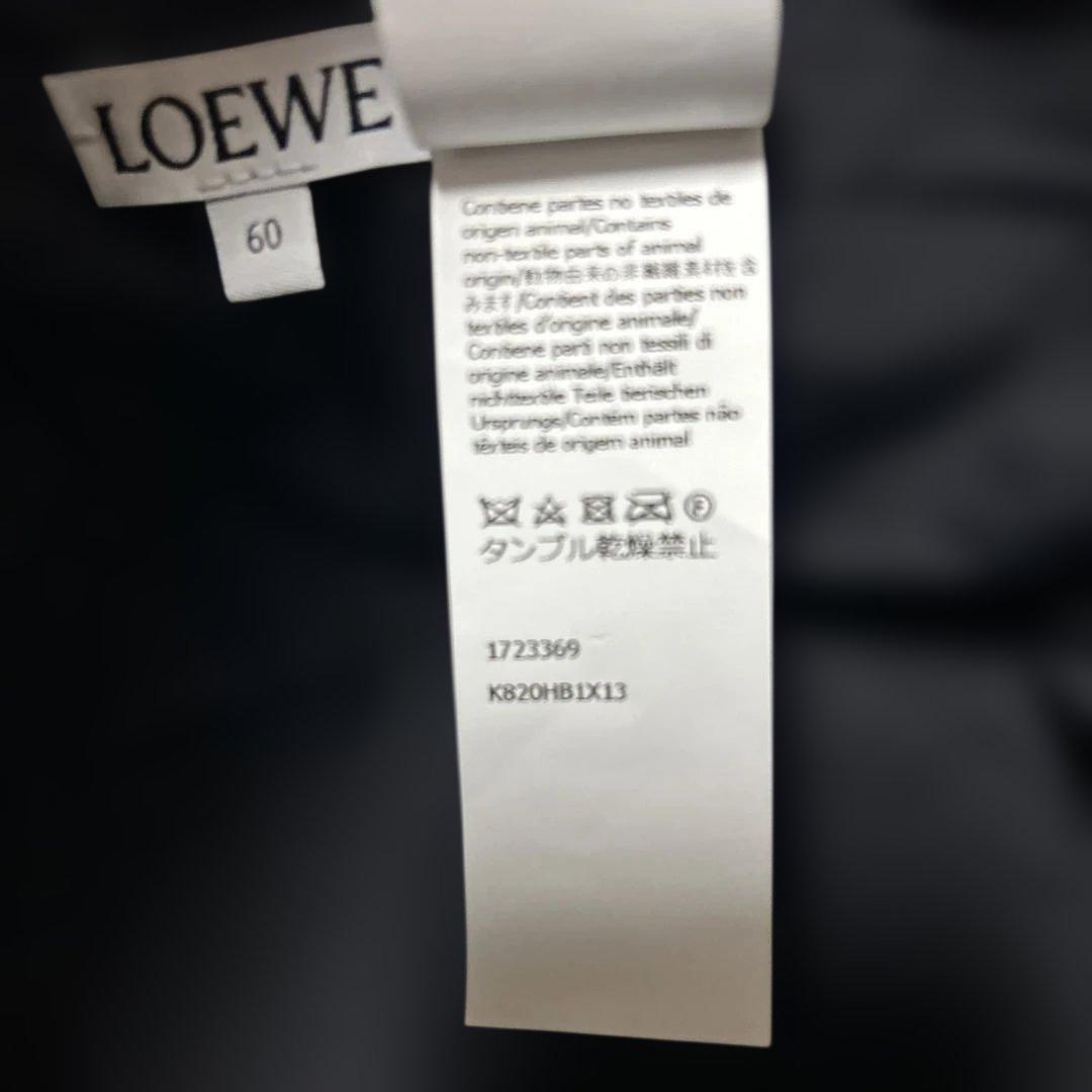 LOEWE ロエベ　リバーシブル　バケットハット アナグラム　黒系　サイズ60