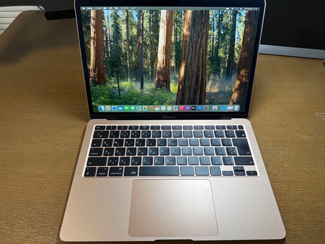 MacBook Air 2020 ピンクゴールド13インチ バッテリー96%