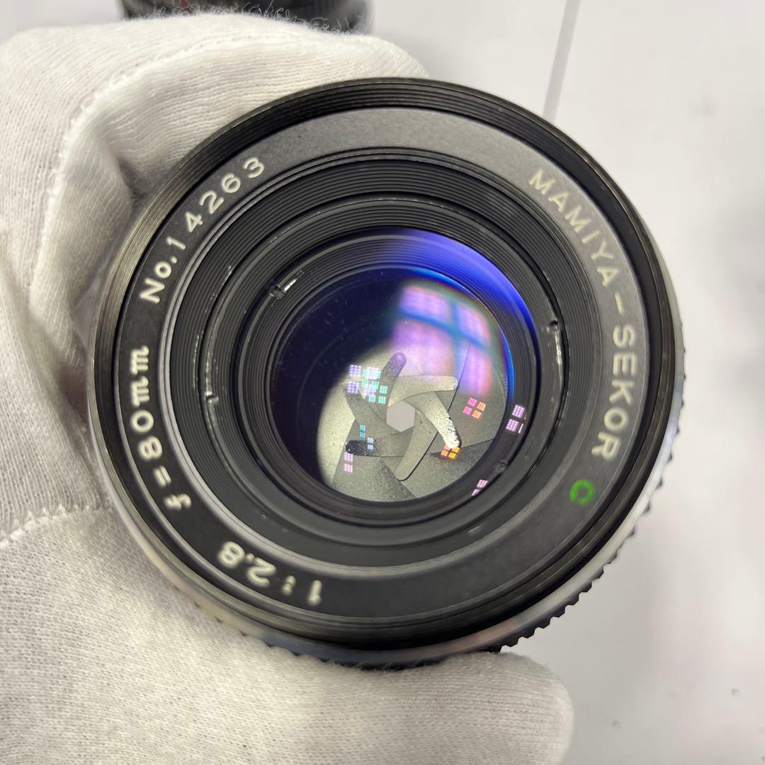 Mamiya M645ボディ Sekor C 80mm f2.8