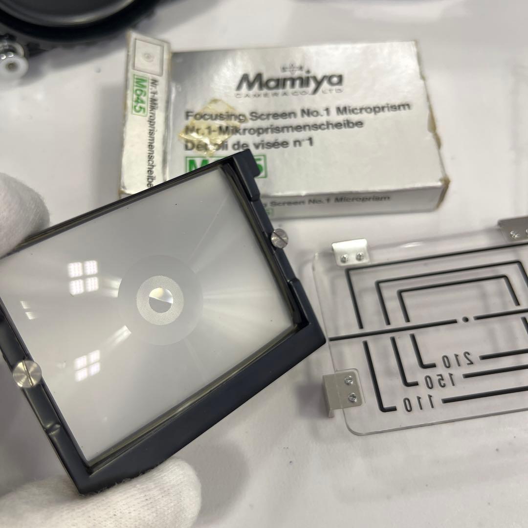 Mamiya M645ボディ Sekor C 80mm f2.8