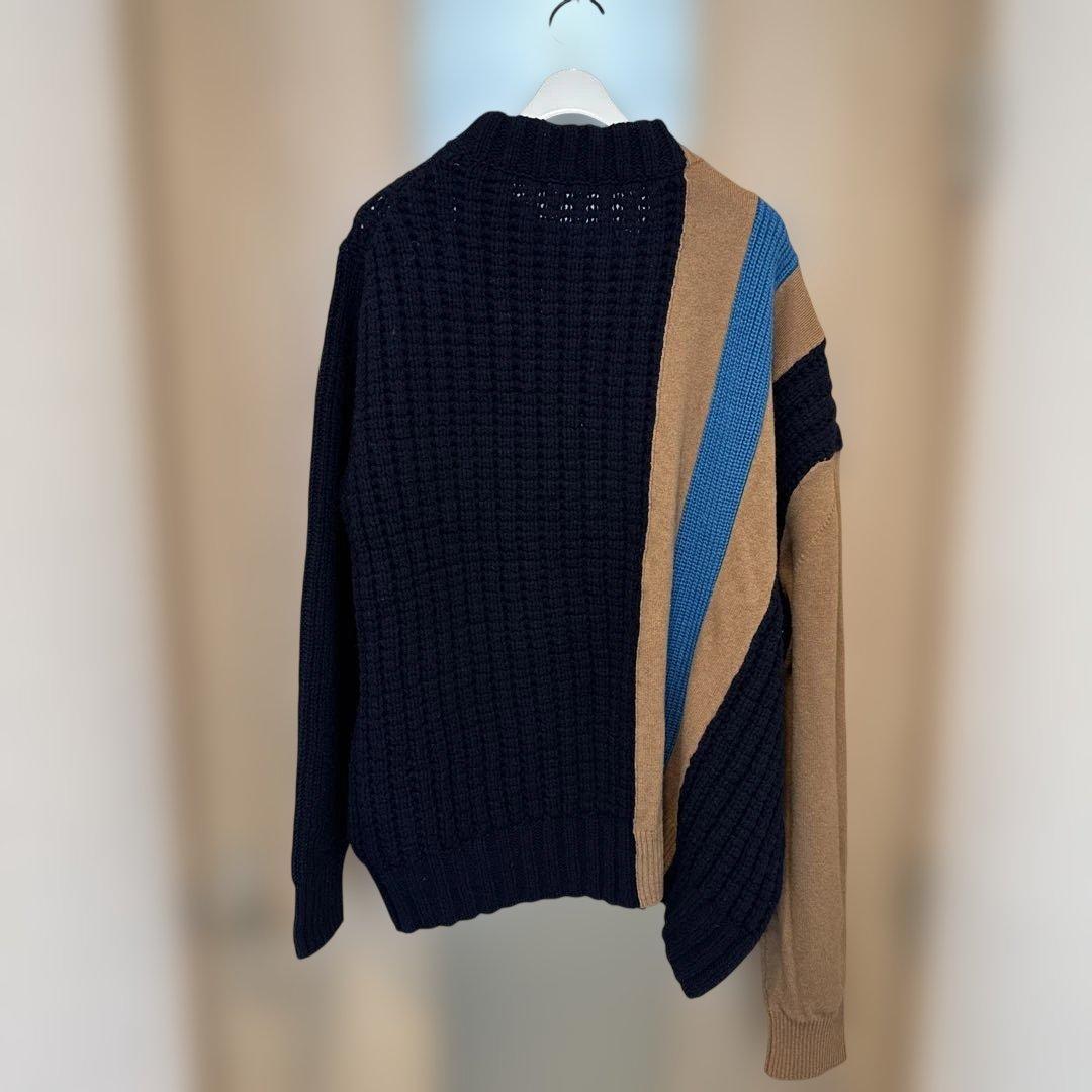 sacai 20AW ジップアップウールニットブルゾン サイズ3