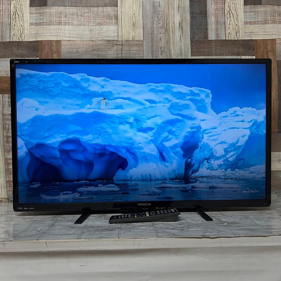 テイルウォークさん専用全国送料込日立40型液晶テレビ外付けHDD録画可 臨場感の