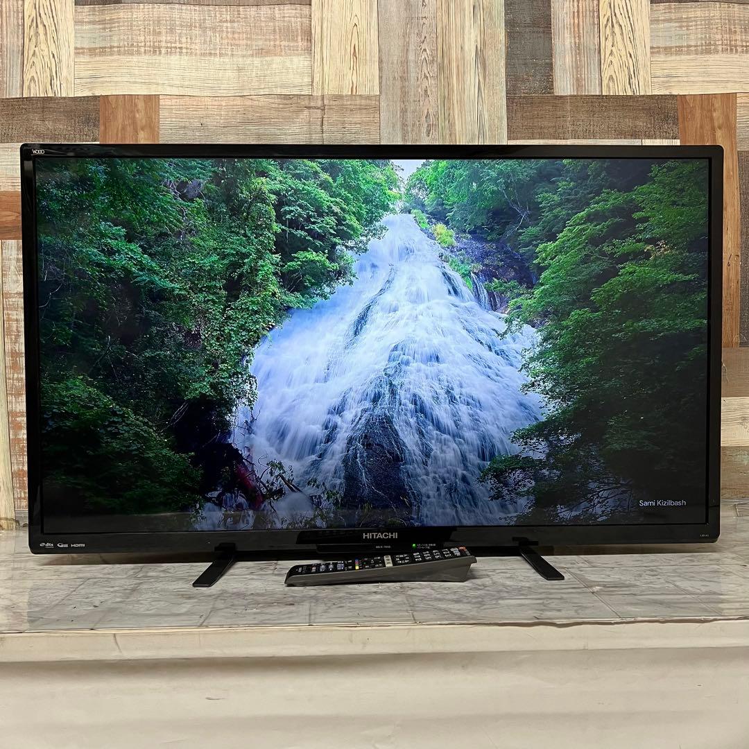 テイルウォークさん専用全国送料込日立40型液晶テレビ外付けHDD録画可 臨場感の