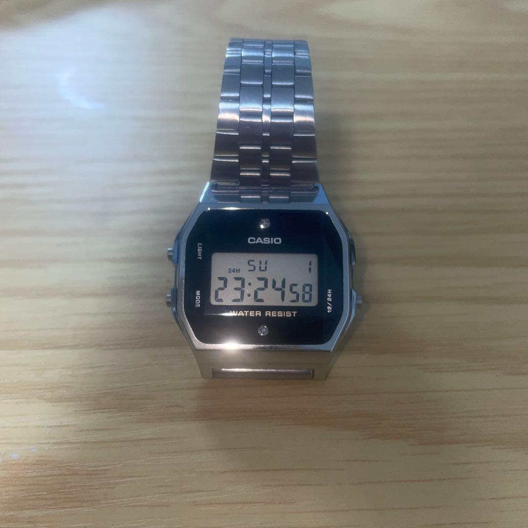 CASIO A159WAD ダイヤモンド