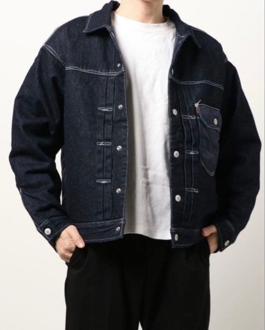 Levi's Red キルティングリバーシブルデニムジャケット