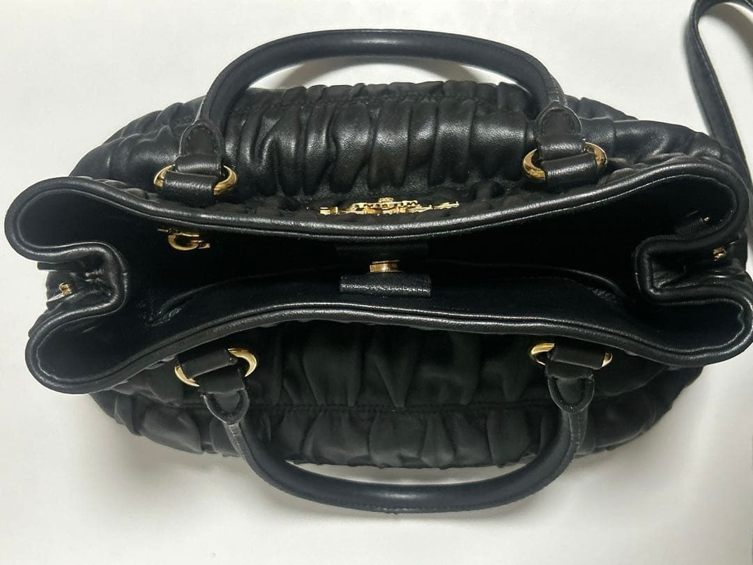 Prada ギャザーバッグ　1ba172